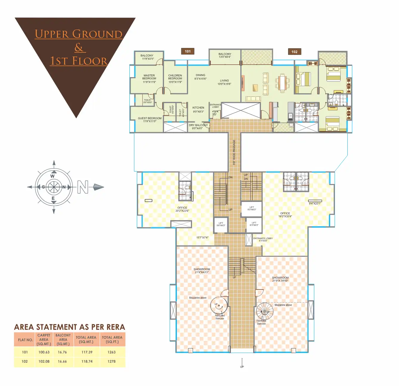 Windsor Tower Floor Plans & Layout