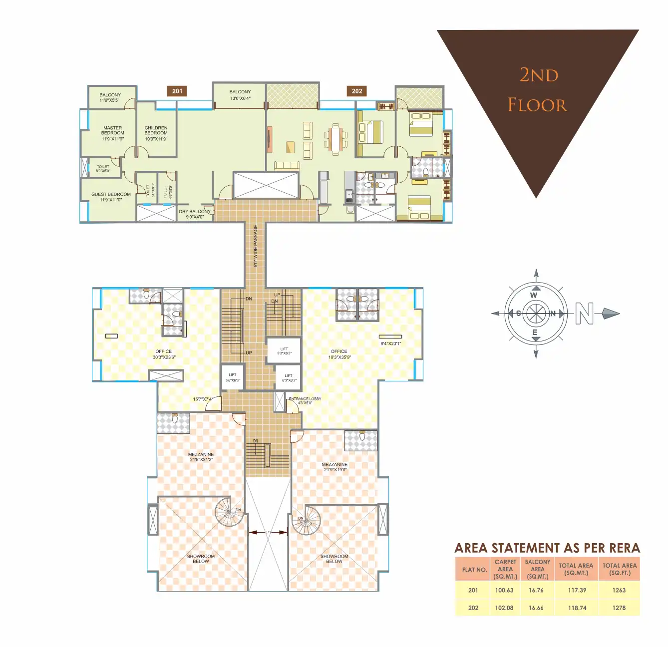 Windsor Tower Floor Plans & Layout