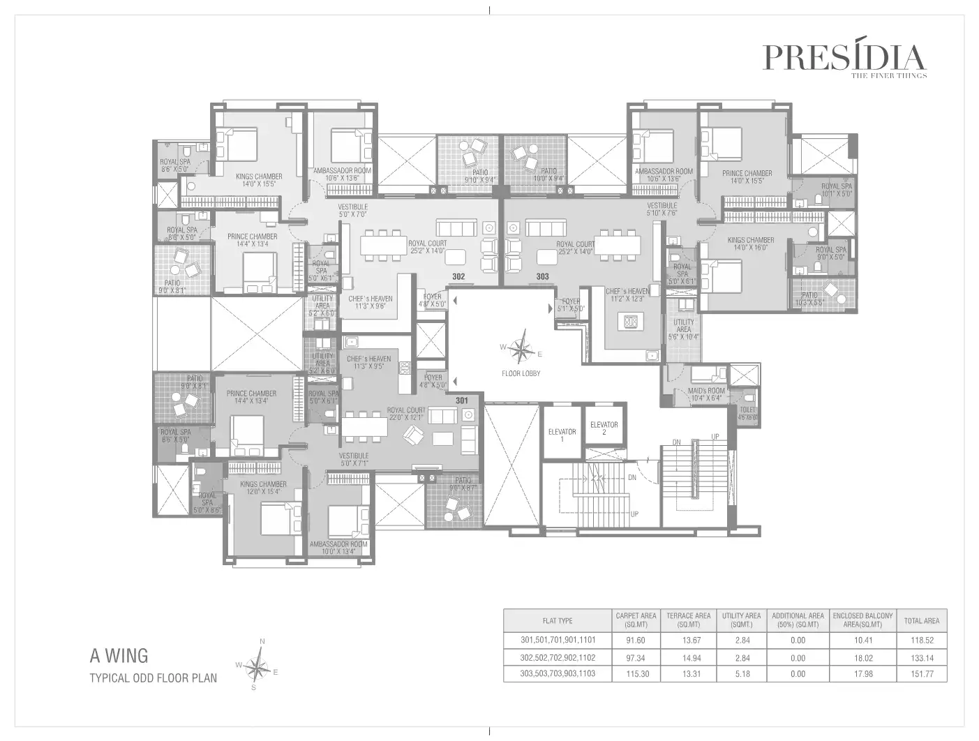 Royal Sublime Floor Plans & Layout