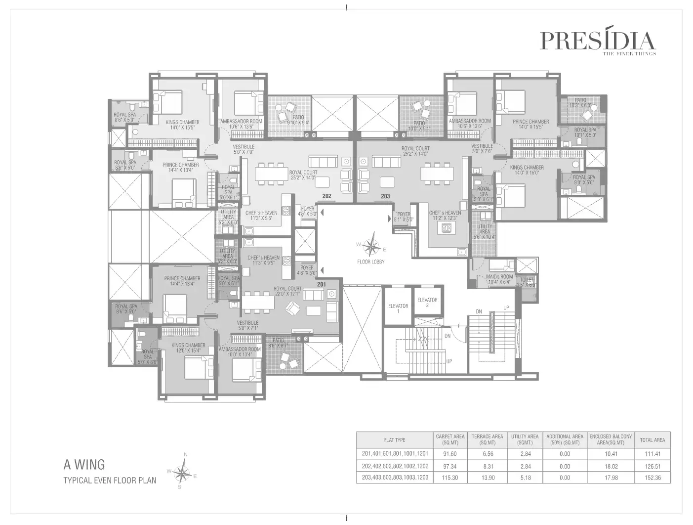 Royal Sublime Floor Plans & Layout
