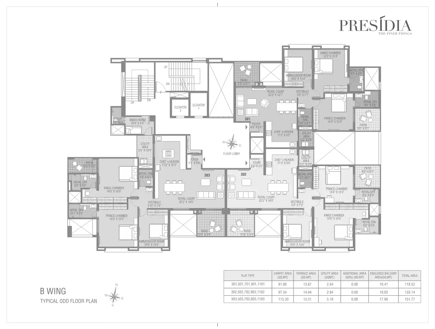Royal Sublime Floor Plans & Layout