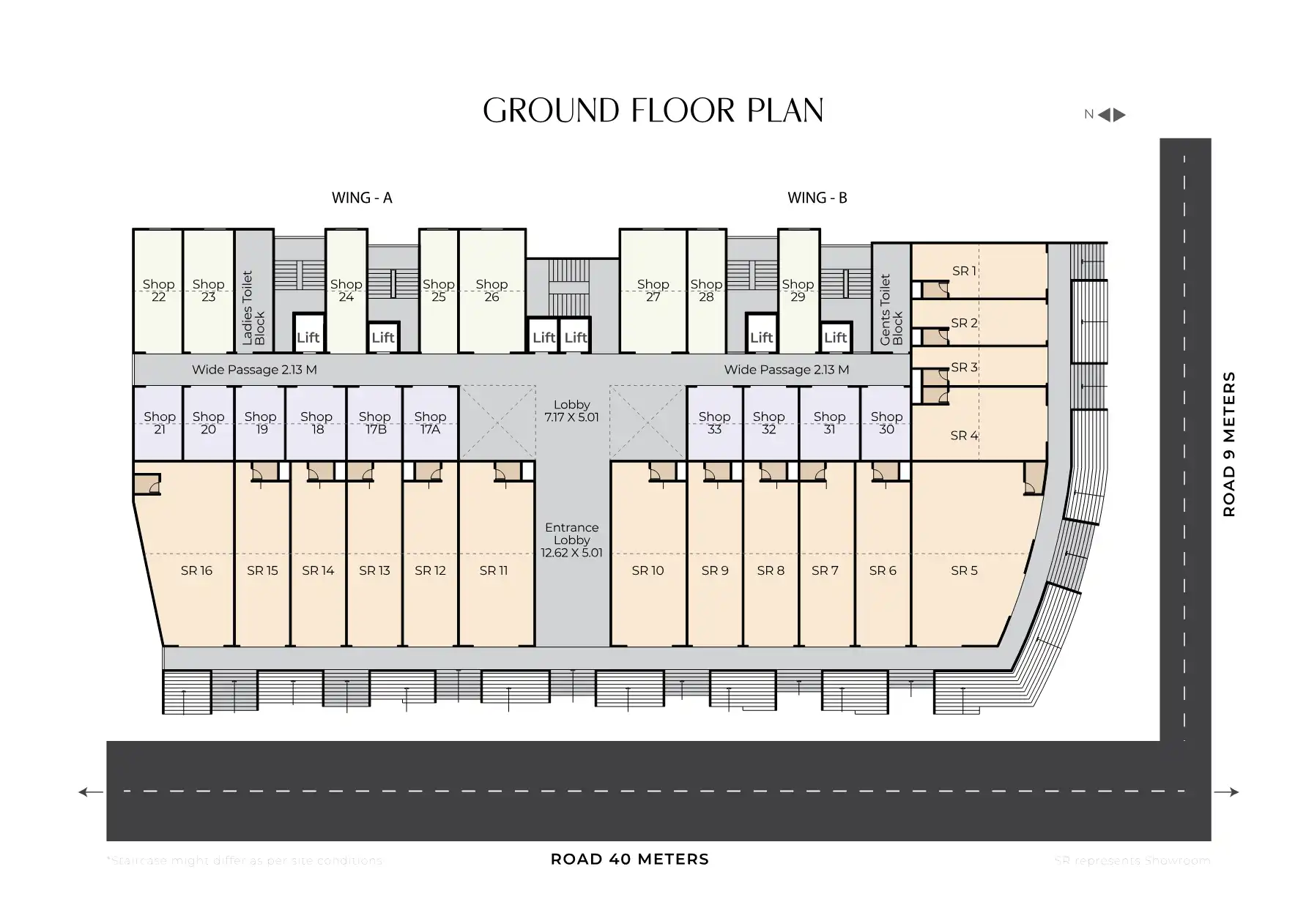 Royal Arcade Floor Plans & Layout