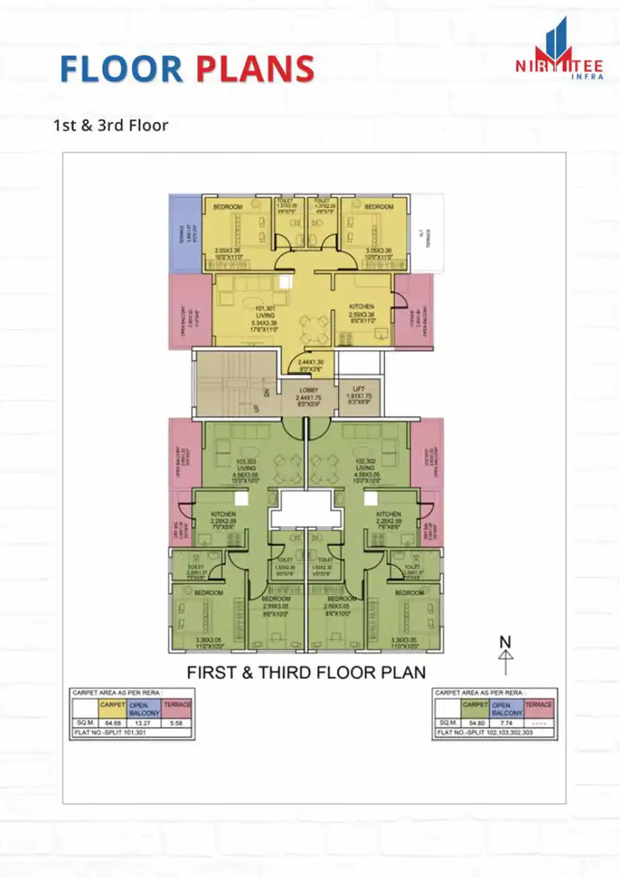 Nirmitee Woods Floor Plans & Layout