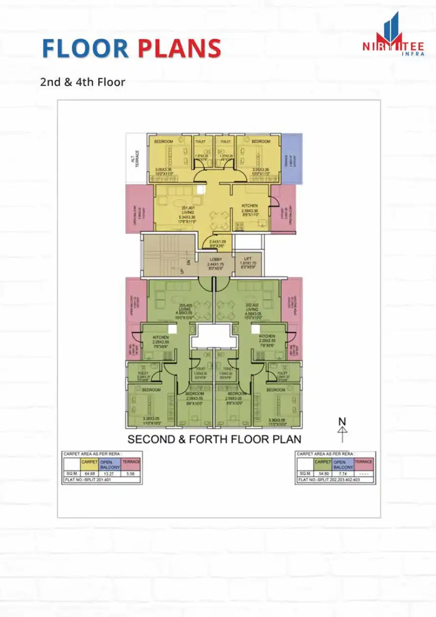 Nirmitee Woods Floor Plans & Layout