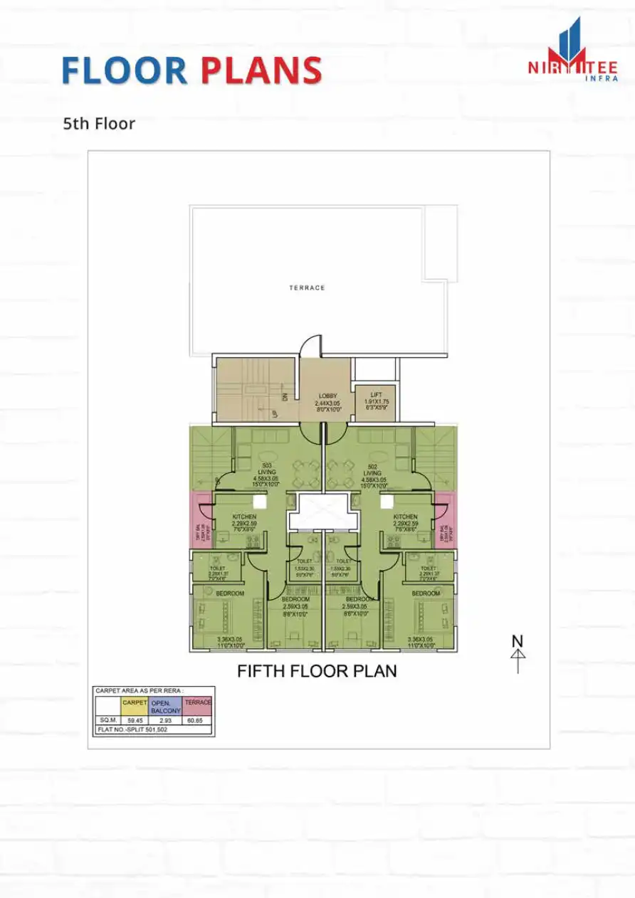 Nirmitee Woods Floor Plans & Layout