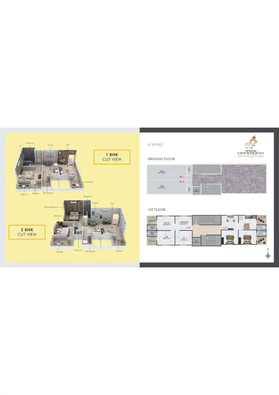 Radhe Harmony Floor Plans & Layout