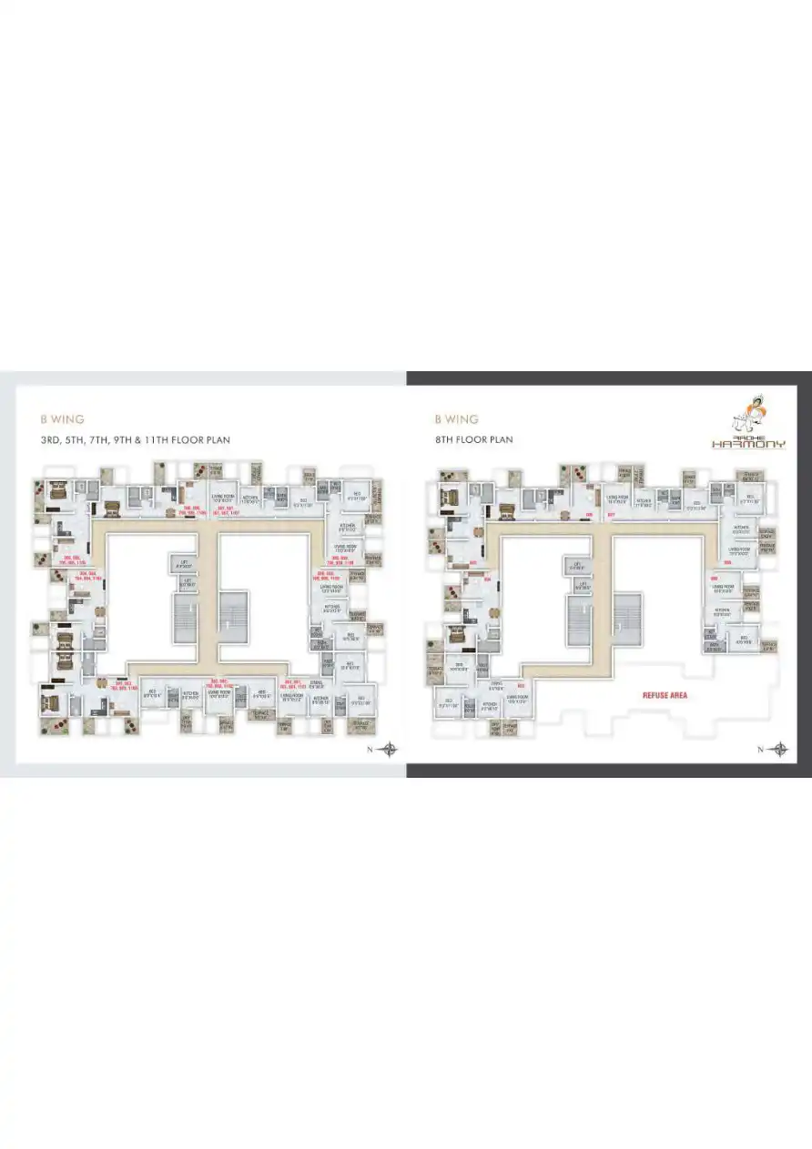 Radhe Harmony Floor Plans & Layout