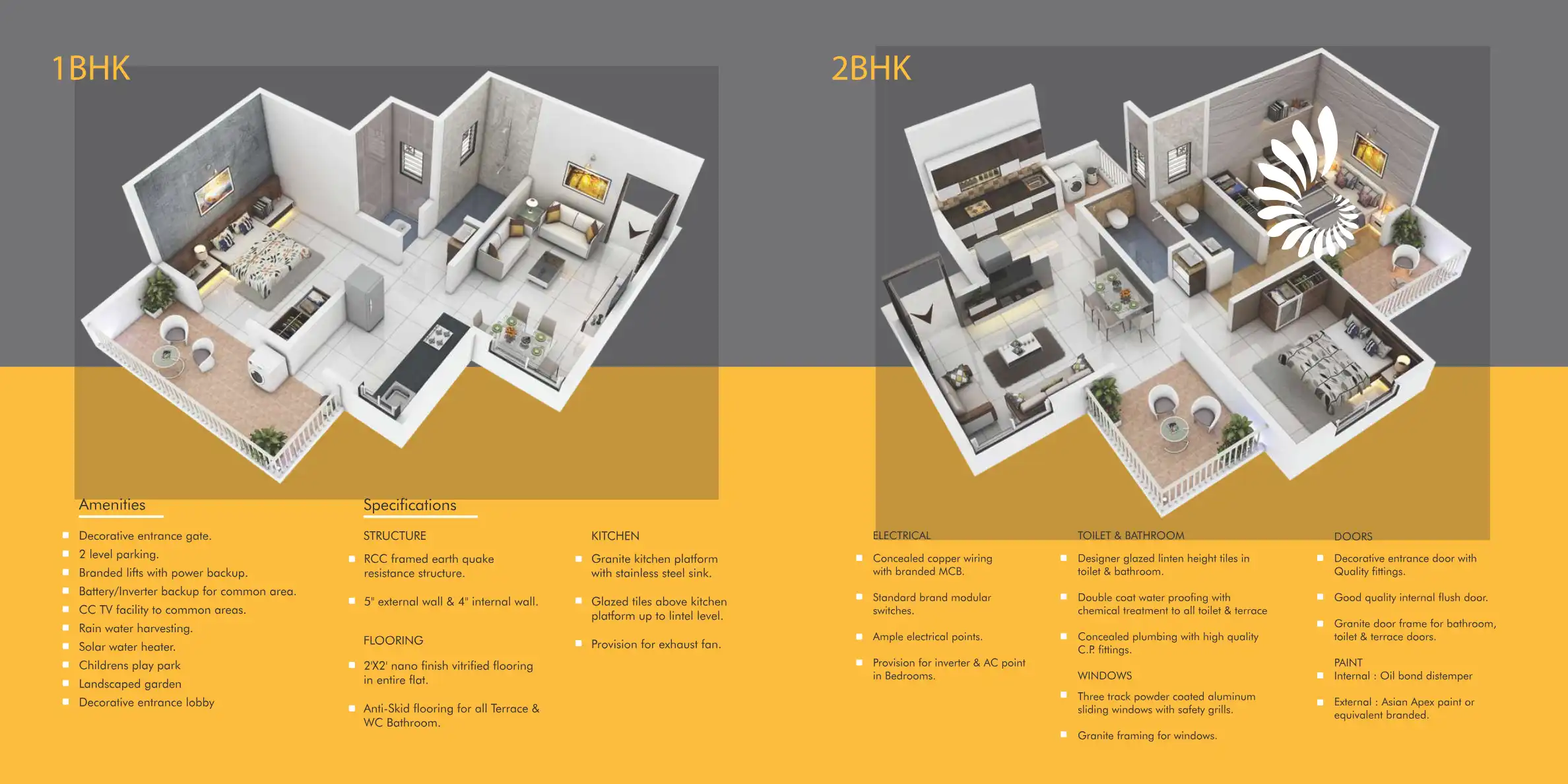 Gold Cliff Floor Plans & Layout