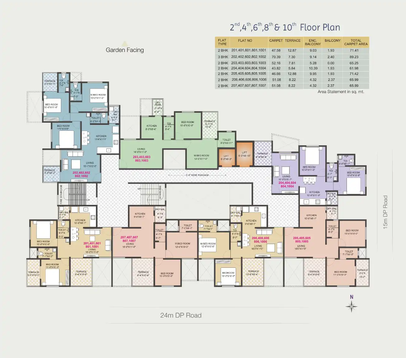 Avencia Plaza Floor Plans & Layout