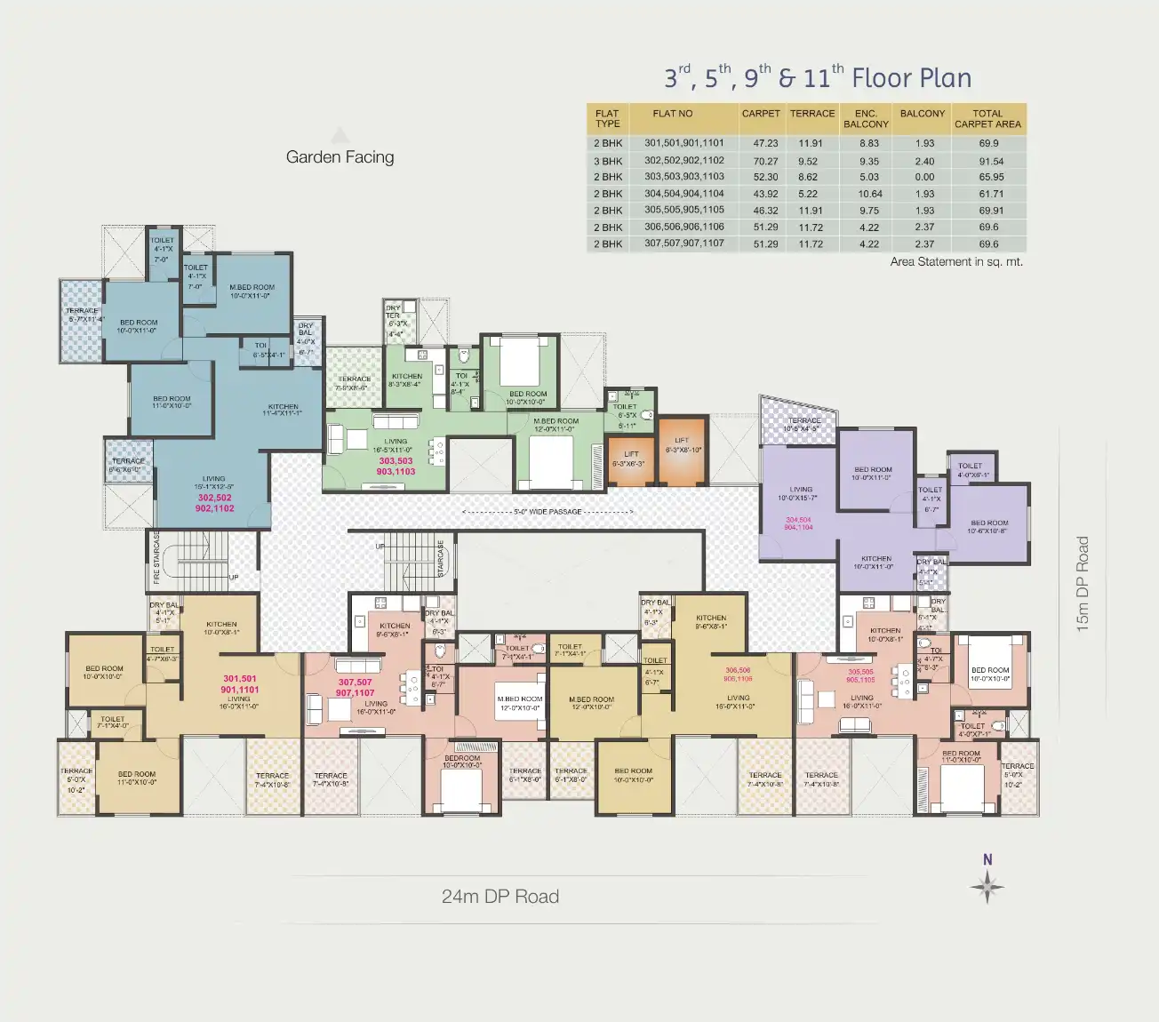 Avencia Plaza Floor Plans & Layout