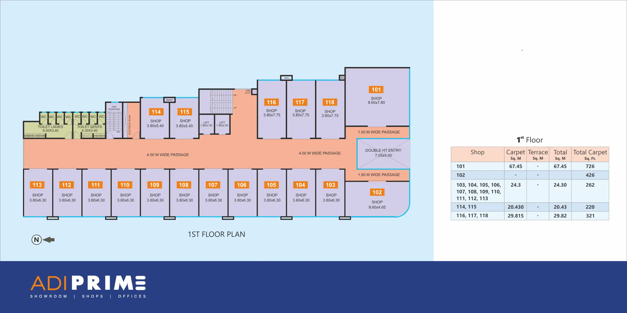 Adi Prime Floor Plans & Layout