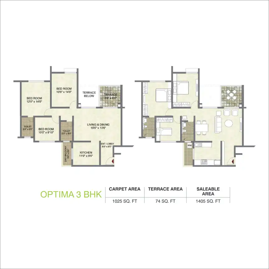 Pride Platinum Floor Plans & Layout