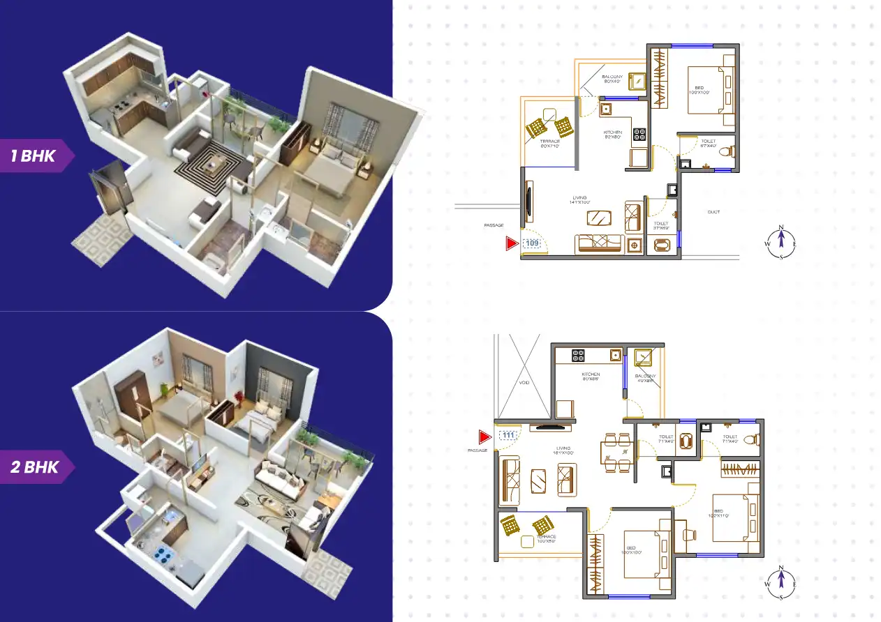 Silver Wisteria Floor Plans & Layout