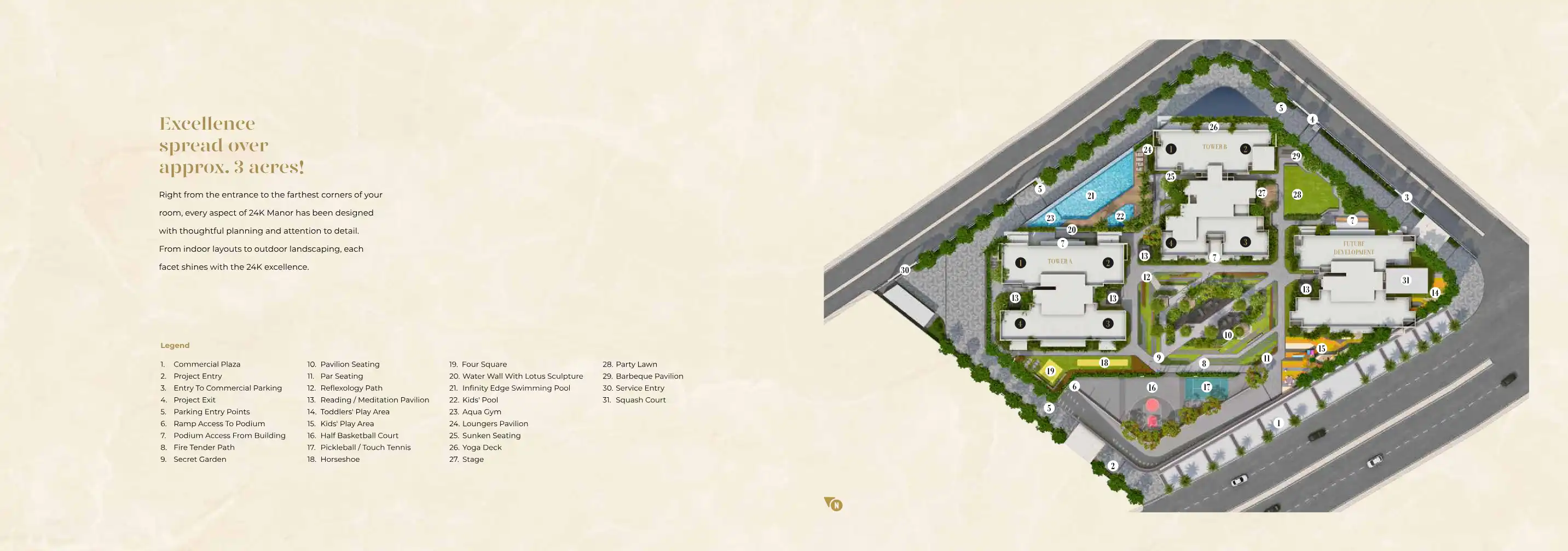 Lotus Paradise Floor Plans & Layout