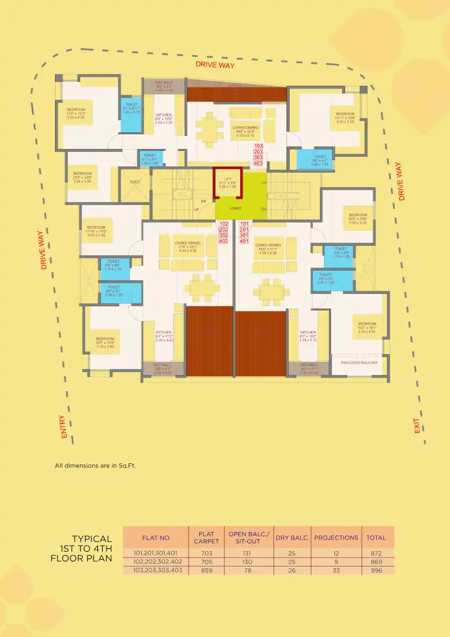 Shreekrupa Floor Plans & Layout