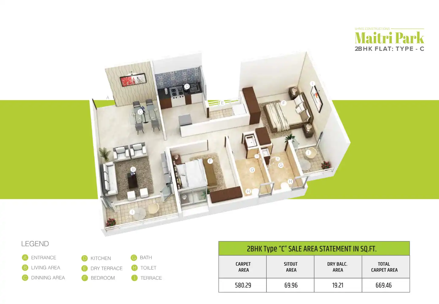 Maitri Park Floor Plans & Layout