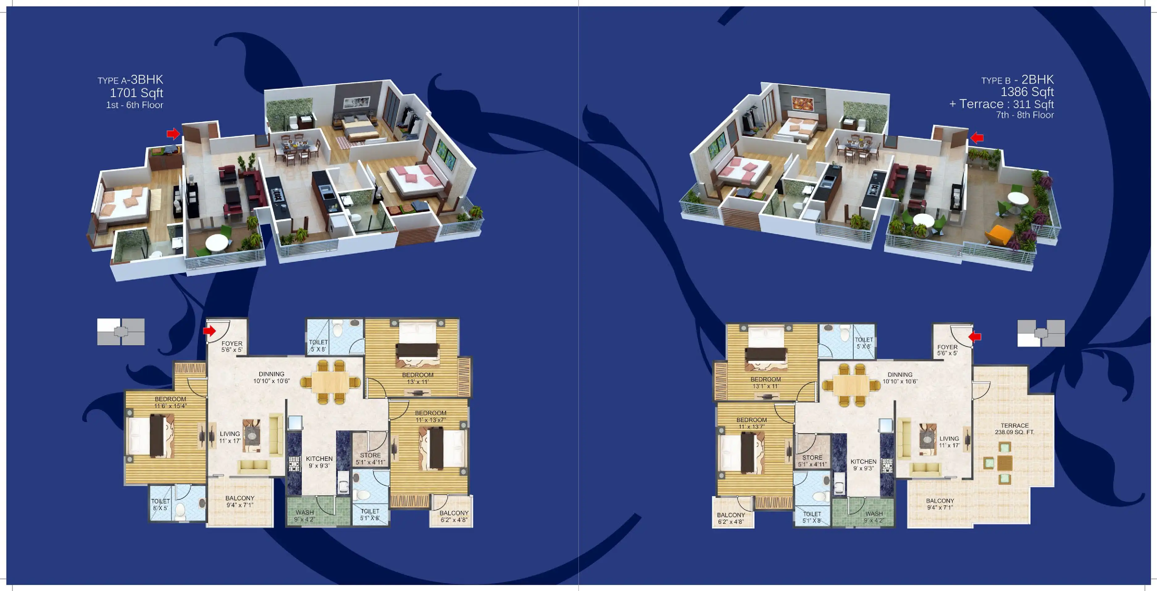 Shakun Floor Plans & Layout