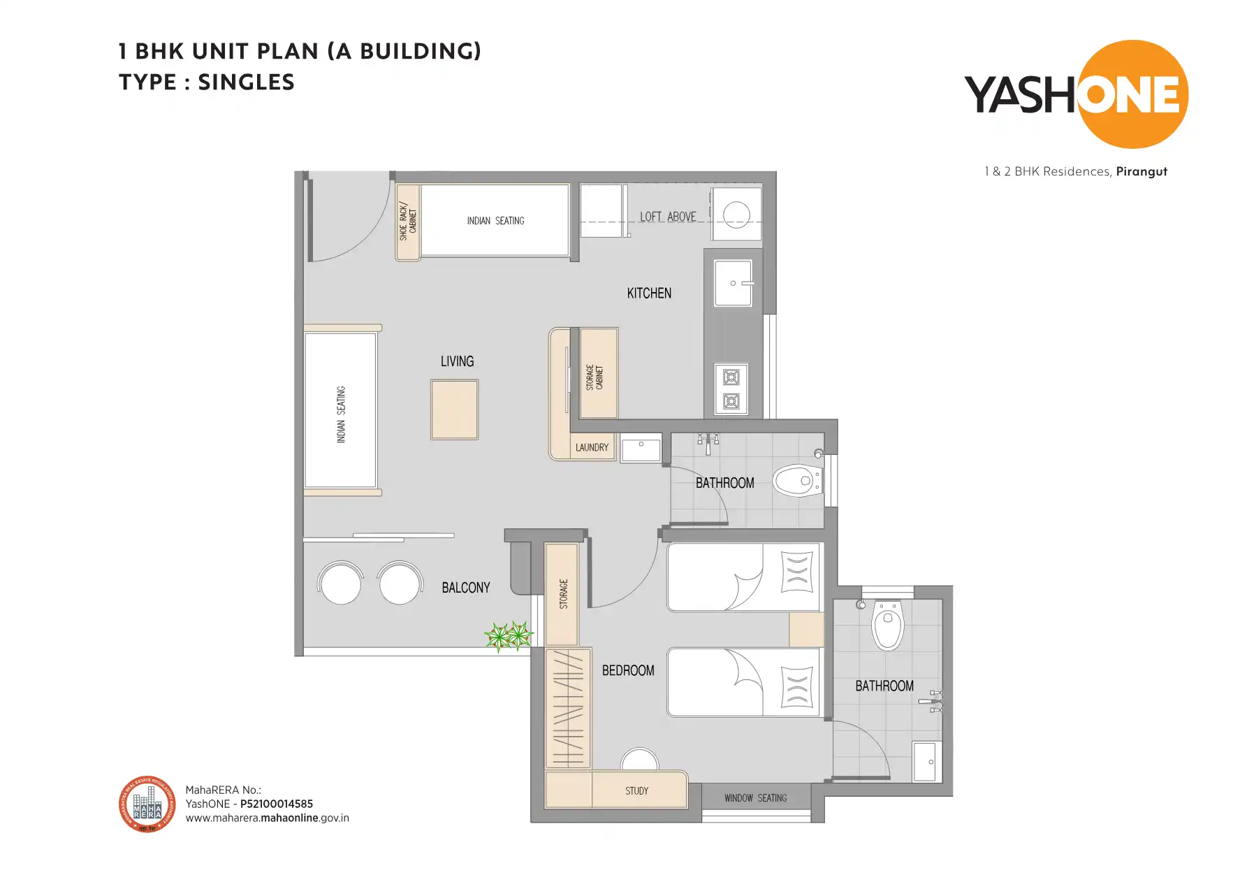 Yashone Pirangut Floor Plans & Layout