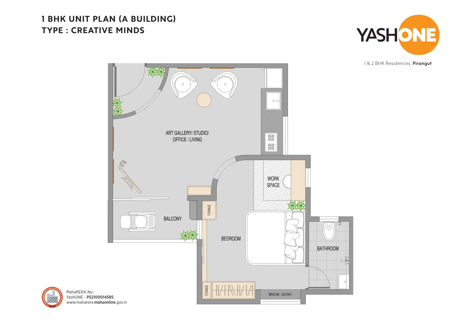 Yashone Pirangut Floor Plans & Layout