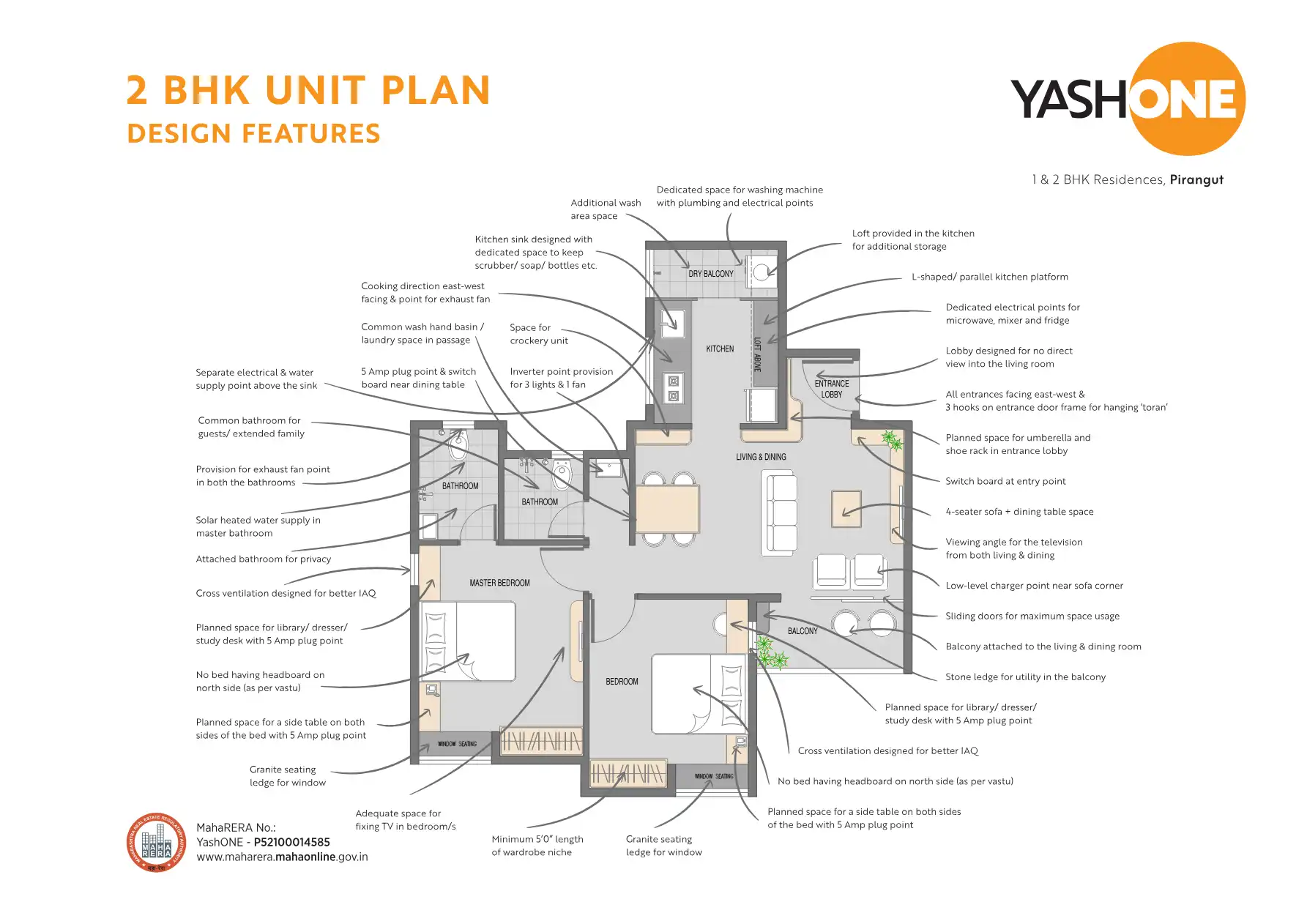 Yashone Pirangut Floor Plans & Layout