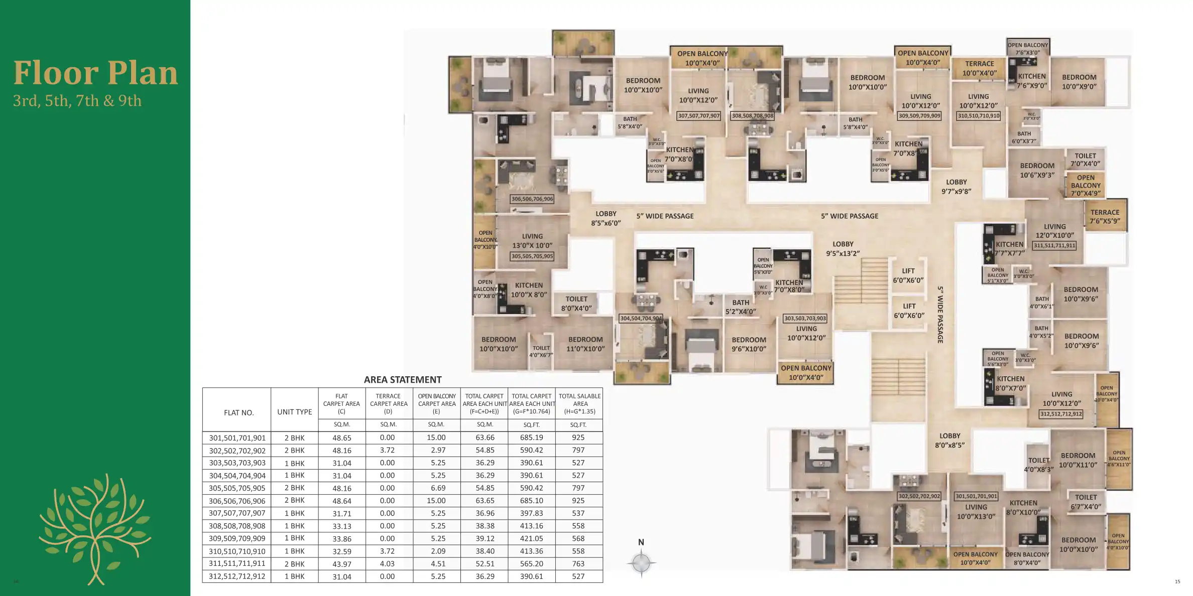 Oxy Point Floor Plans & Layout