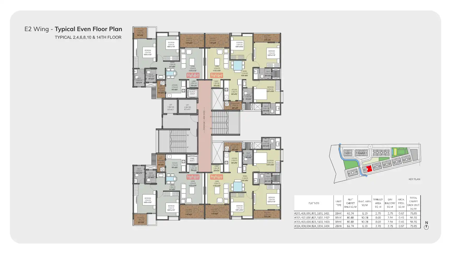 The Grand Majestique Floor Plans & Layout