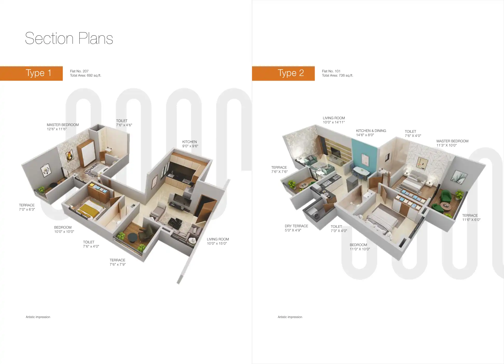 Sai-sanjay Residency Floor Plans & Layout