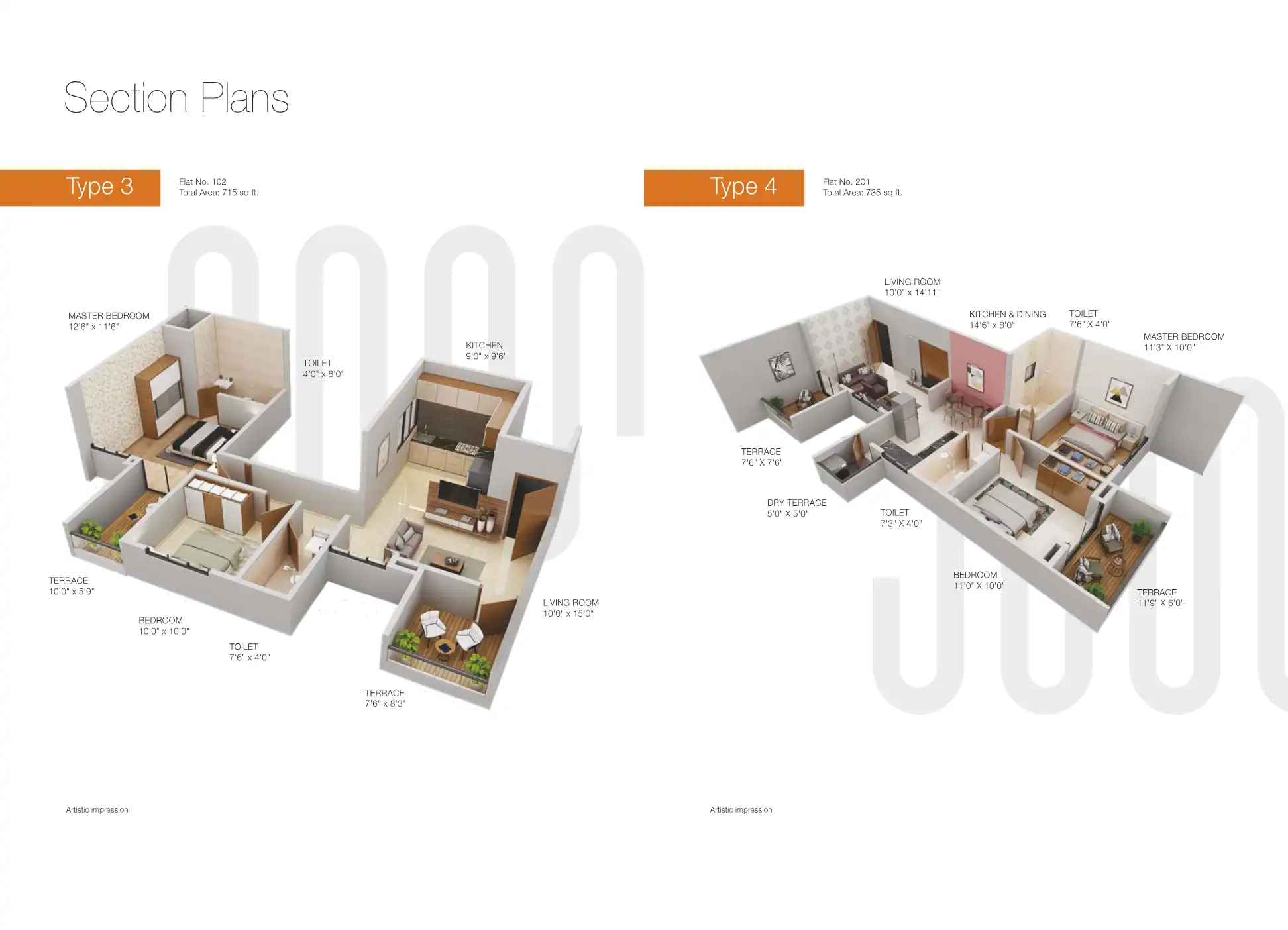 Sai-sanjay Residency Floor Plans & Layout
