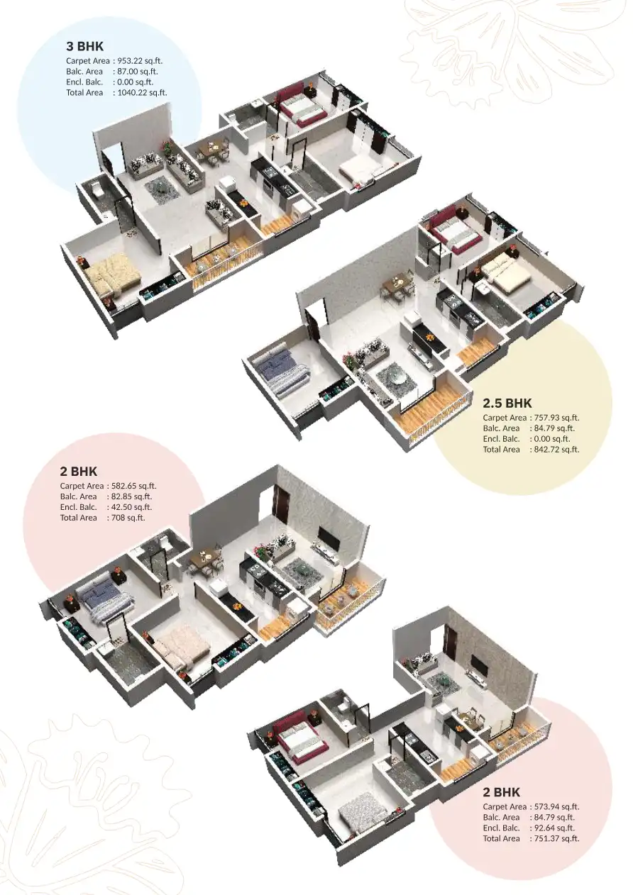 Daffodils Floor Plans & Layout