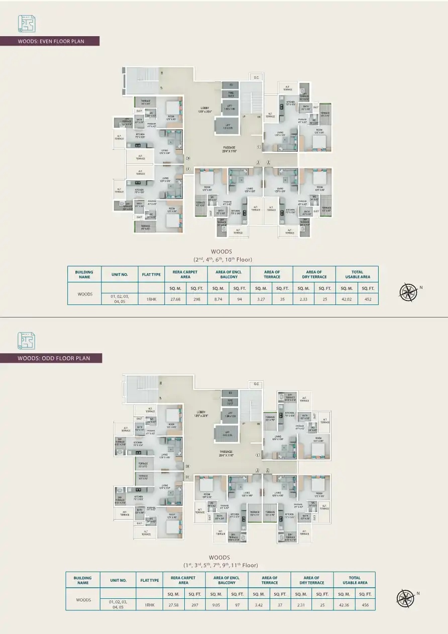 W-57 Floor Plans & Layout