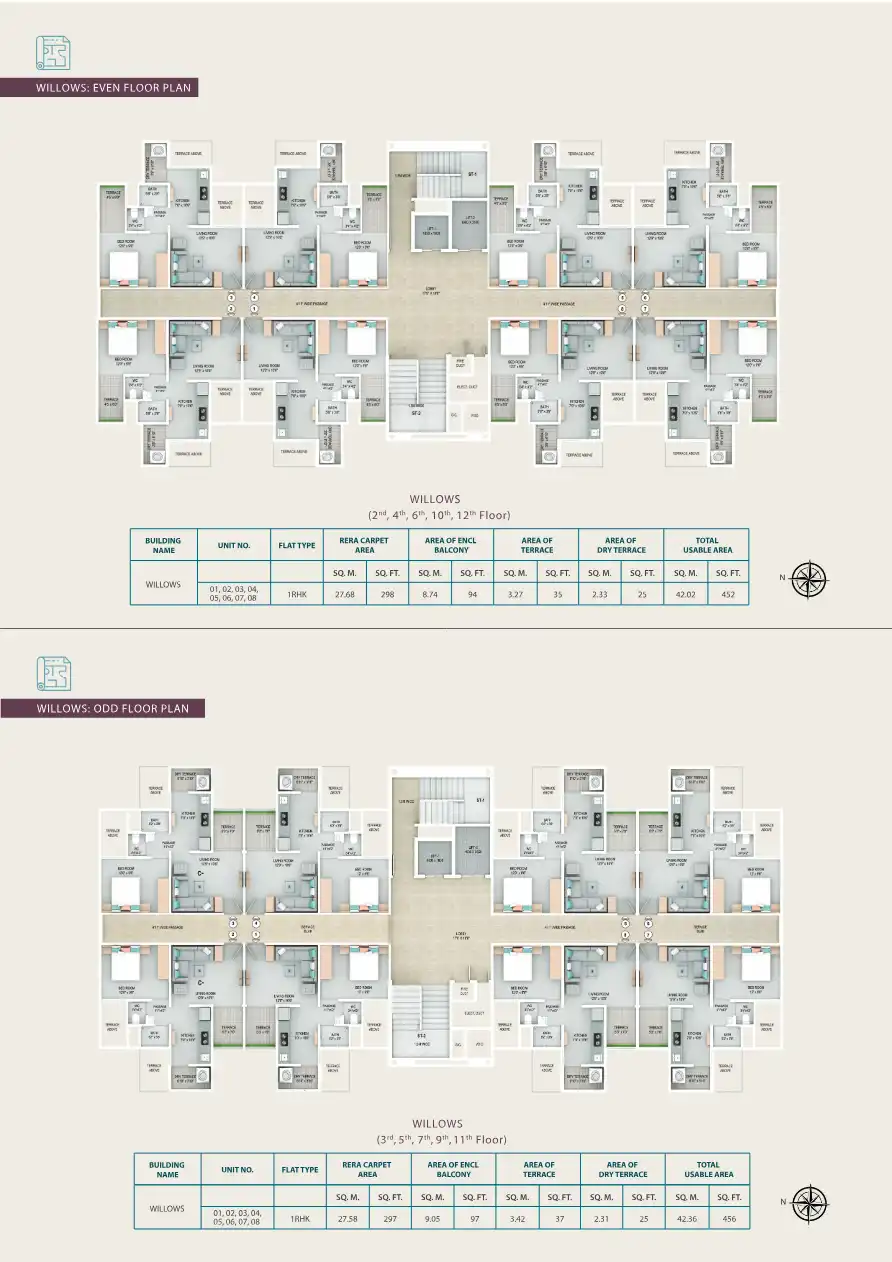 W-57 Floor Plans & Layout