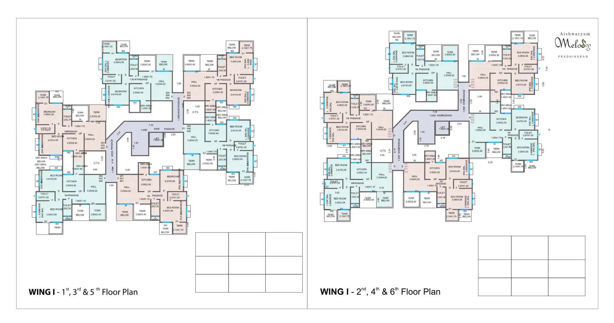 Aishwaryam Melody Floor Plans & Layout