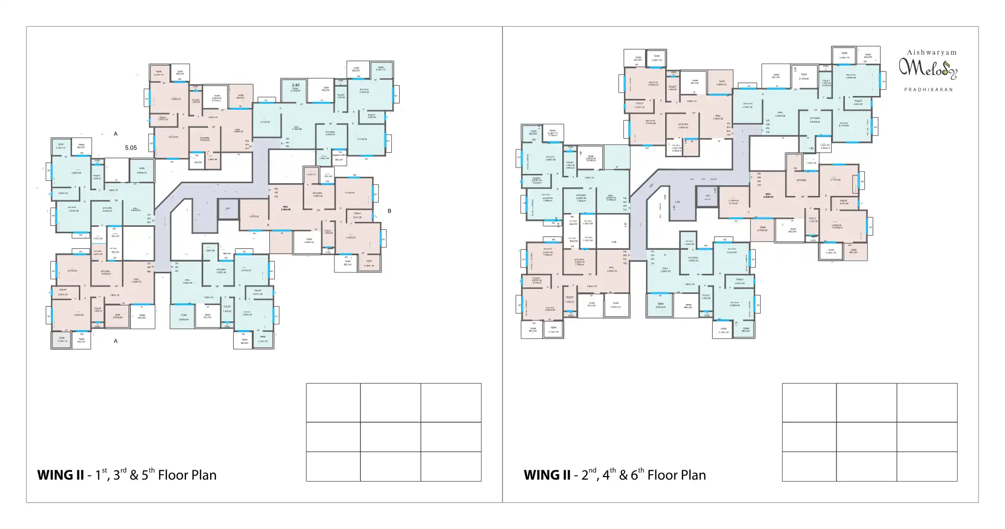 Aishwaryam Melody Floor Plans & Layout