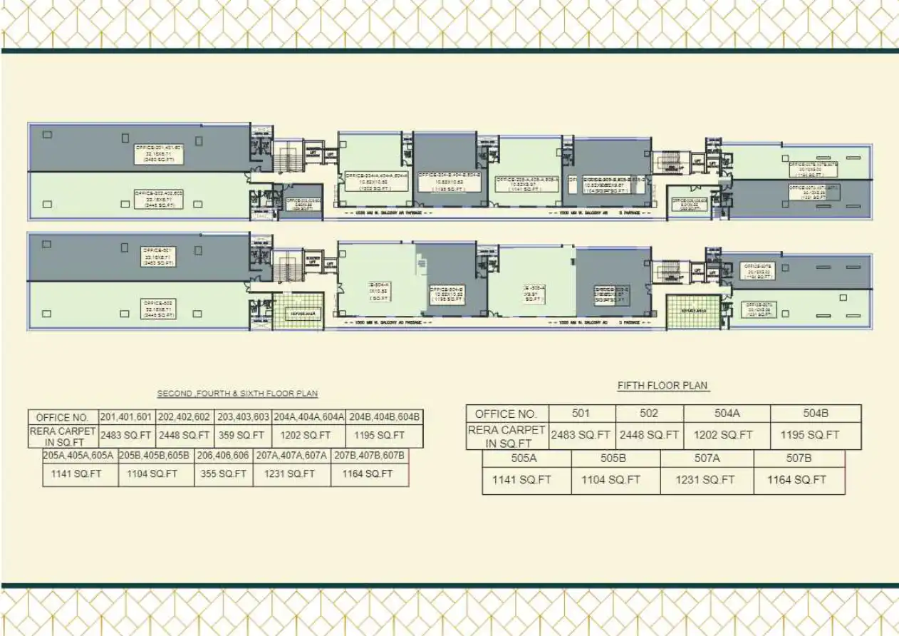45 Baner Street Floor Plans & Layout