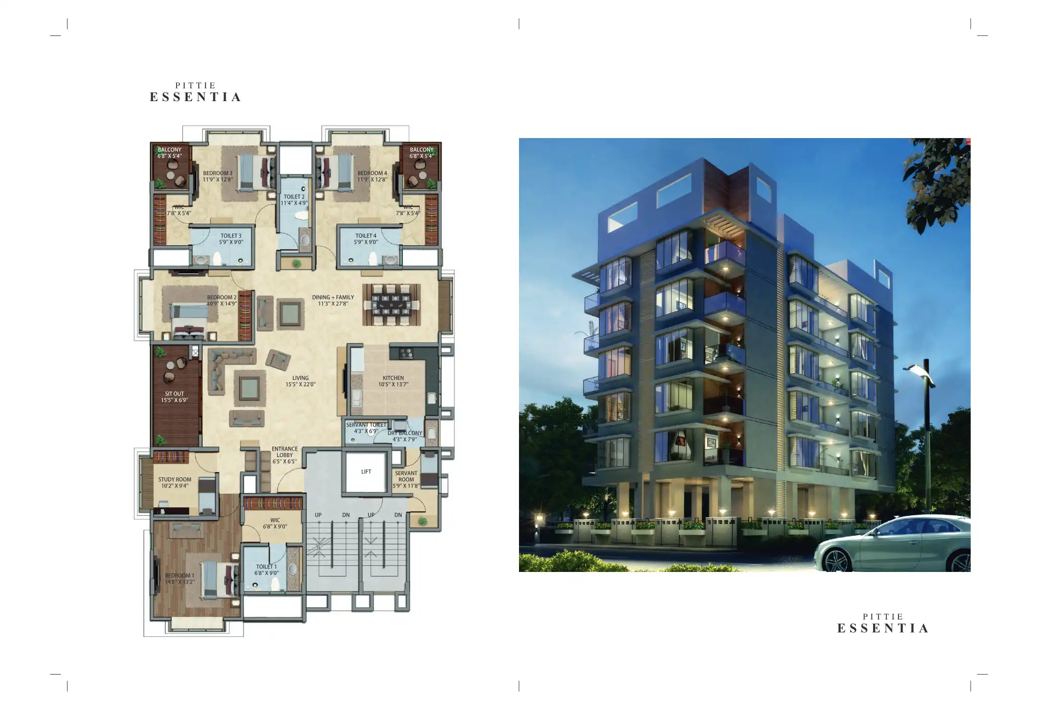 Essentia Floor Plans & Layout