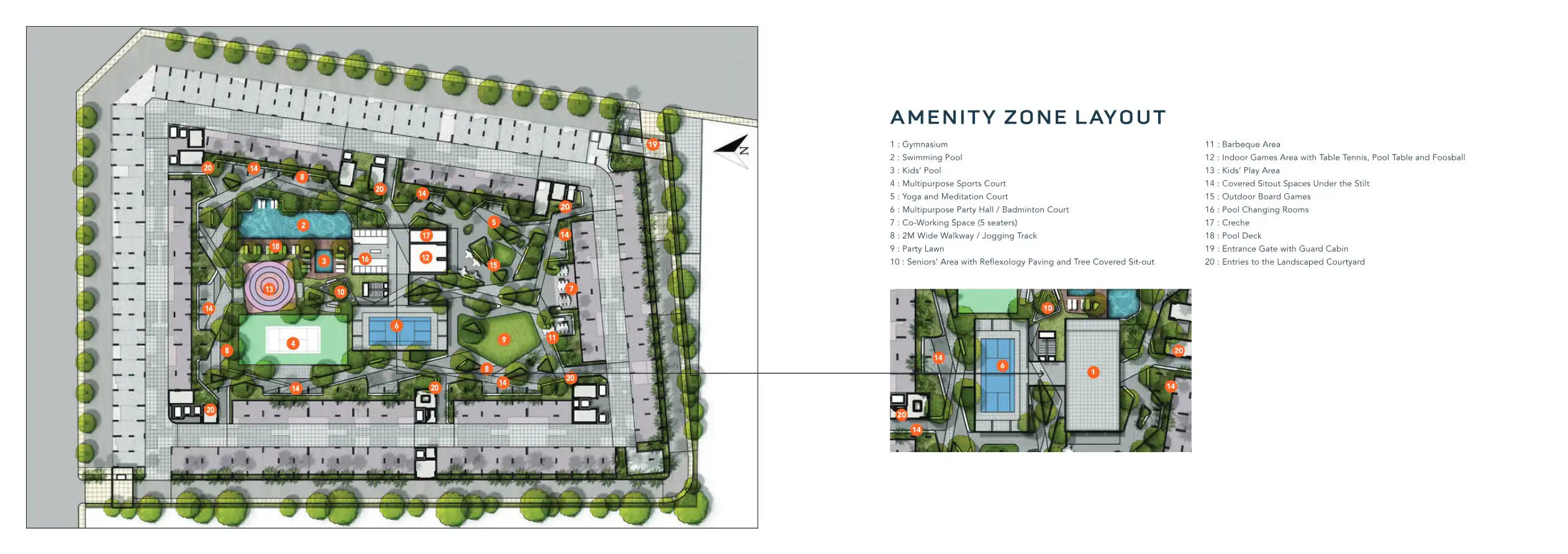 25 Karat Sapphire Floor Plans & Layout