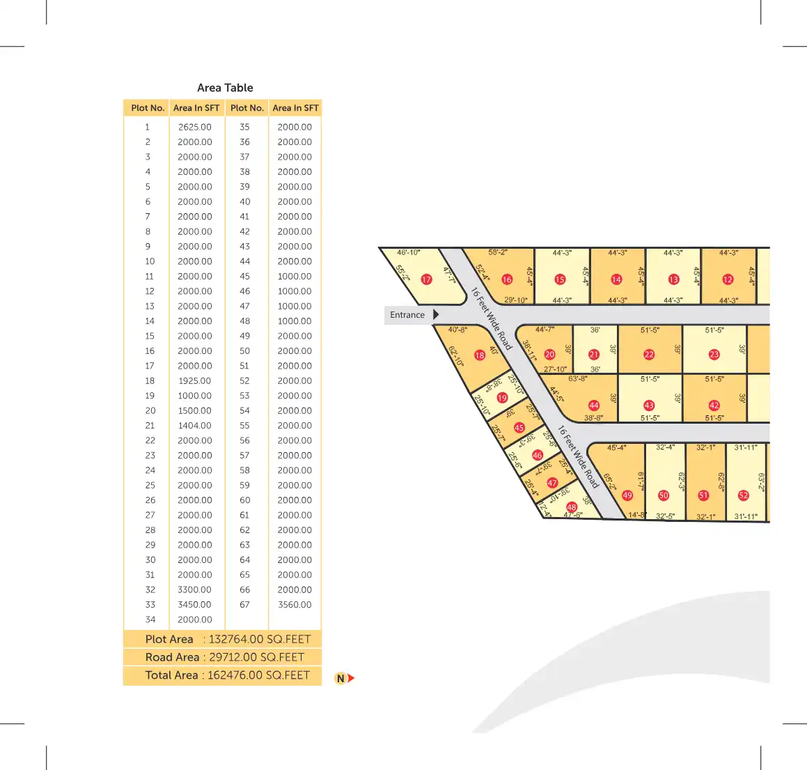 Wagholi Plotted Development Floor Plans & Layout