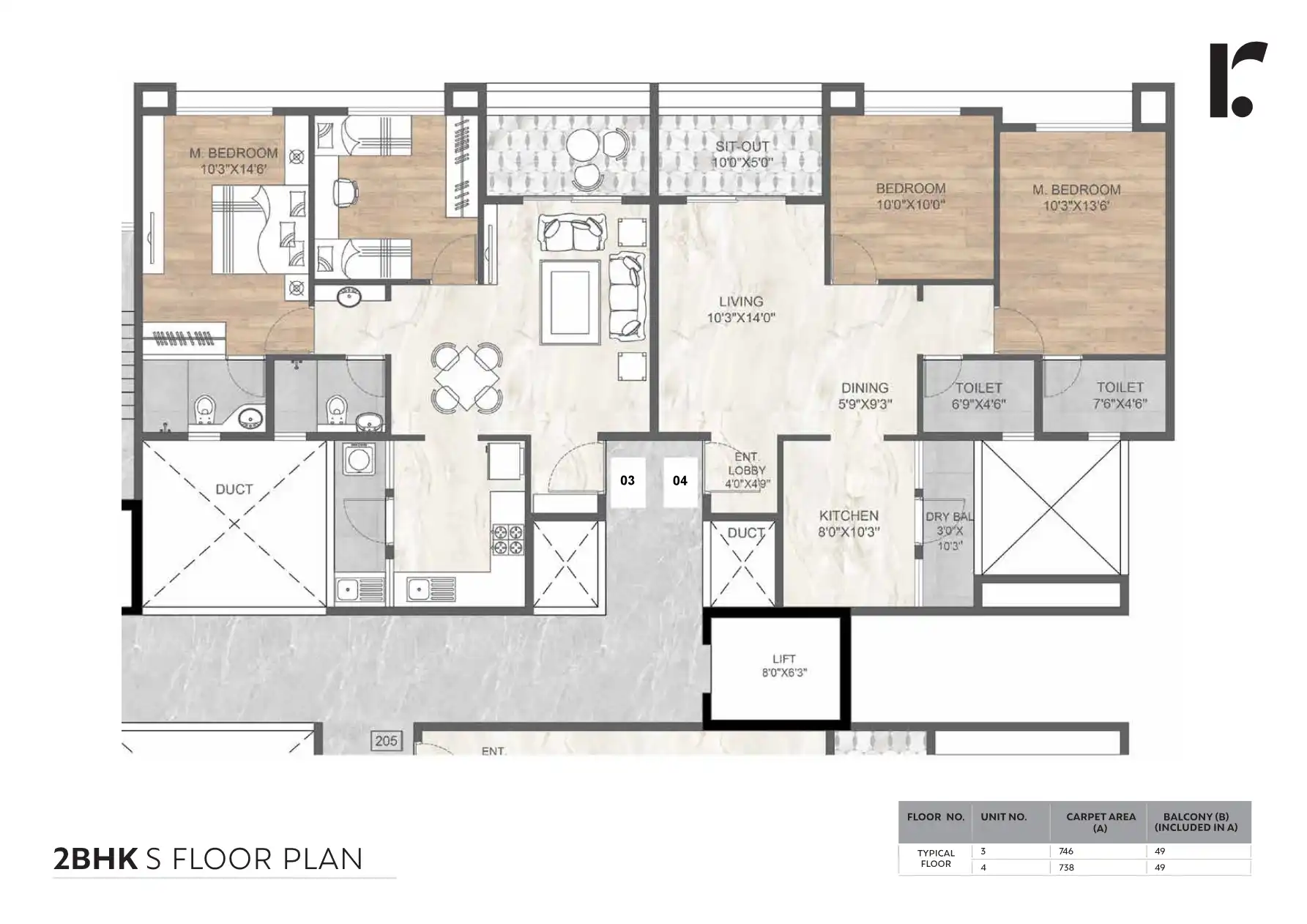 Prasad Floor Plans & Layout