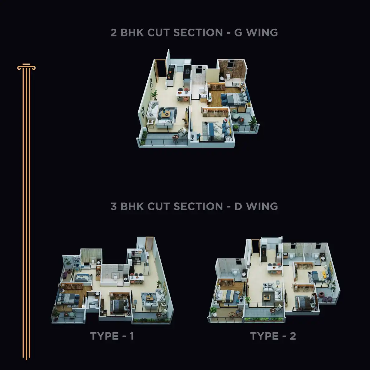 Midori Tower Floor Plans & Layout