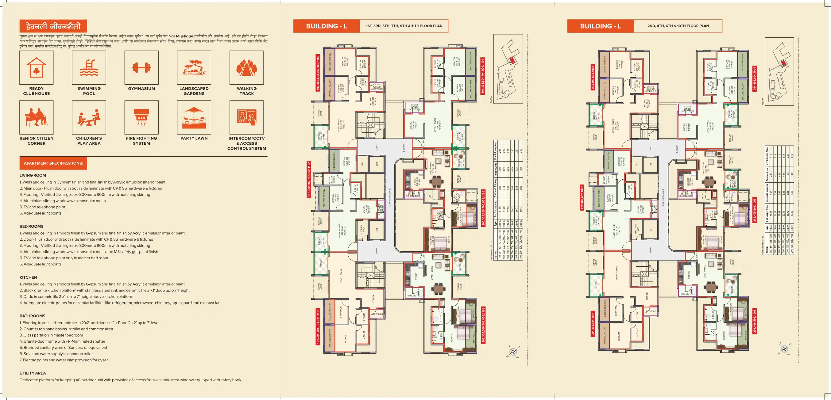 Sai Mystique Floor Plans & Layout
