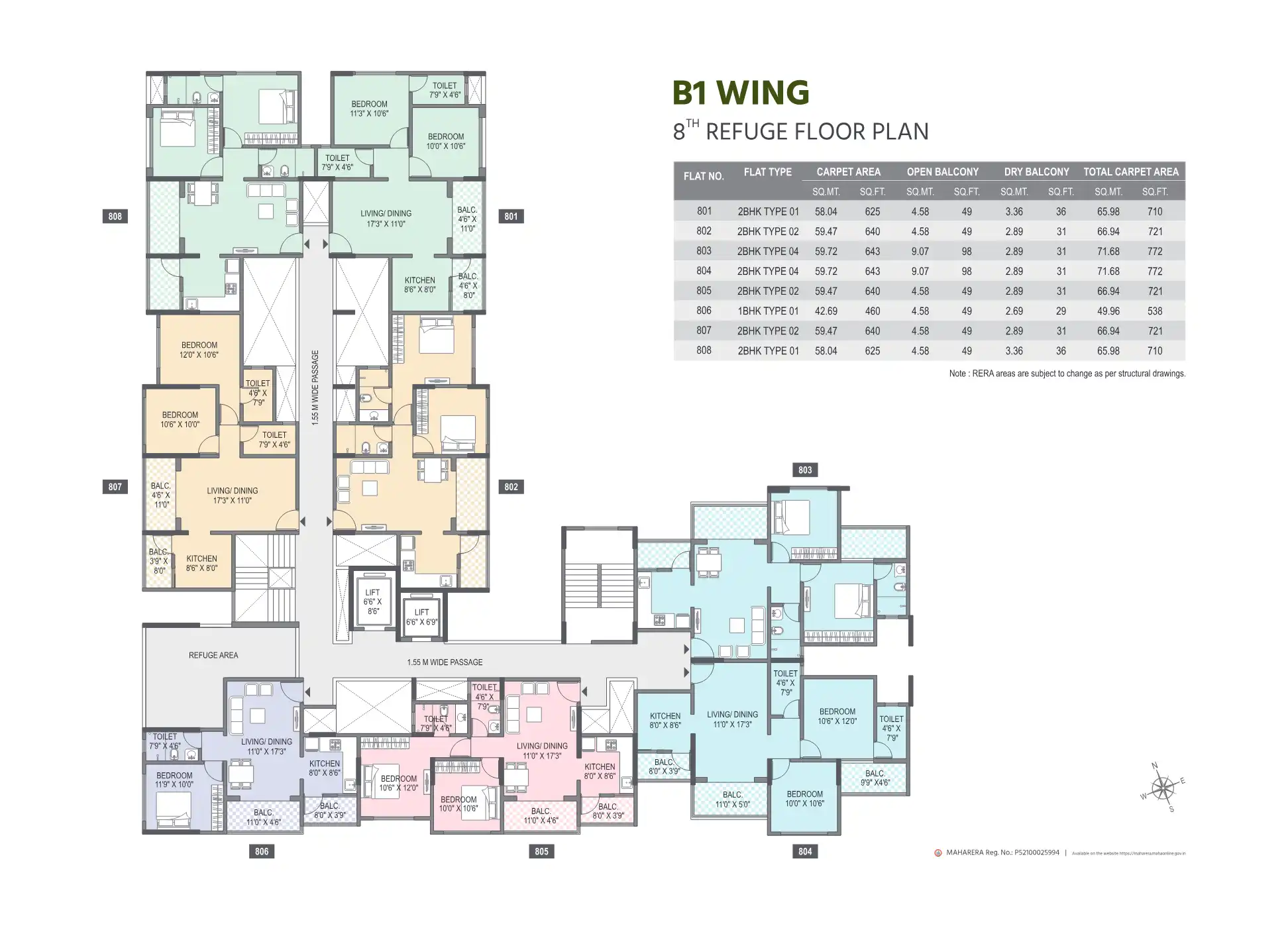 Pyramid Parkland Floor Plans & Layout