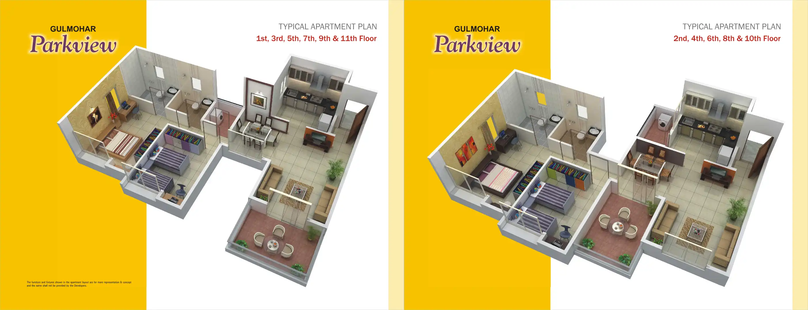 Gulmohar Square Floor Plans & Layout