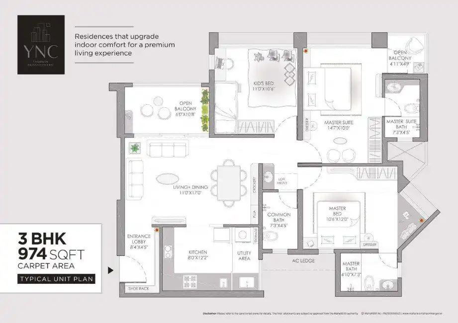 VJ Grand Central Floor Plans & Layout