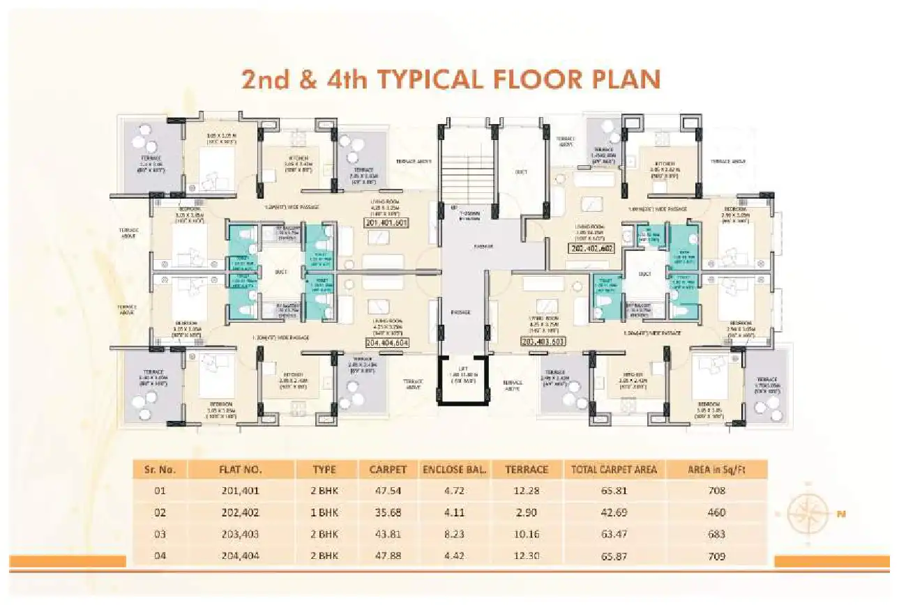Shivansh Residency Floor Plans & Layout