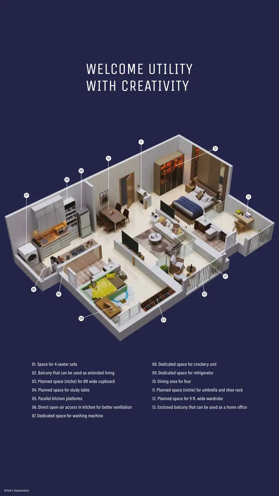 Neco Beaumont Floor Plans & Layout