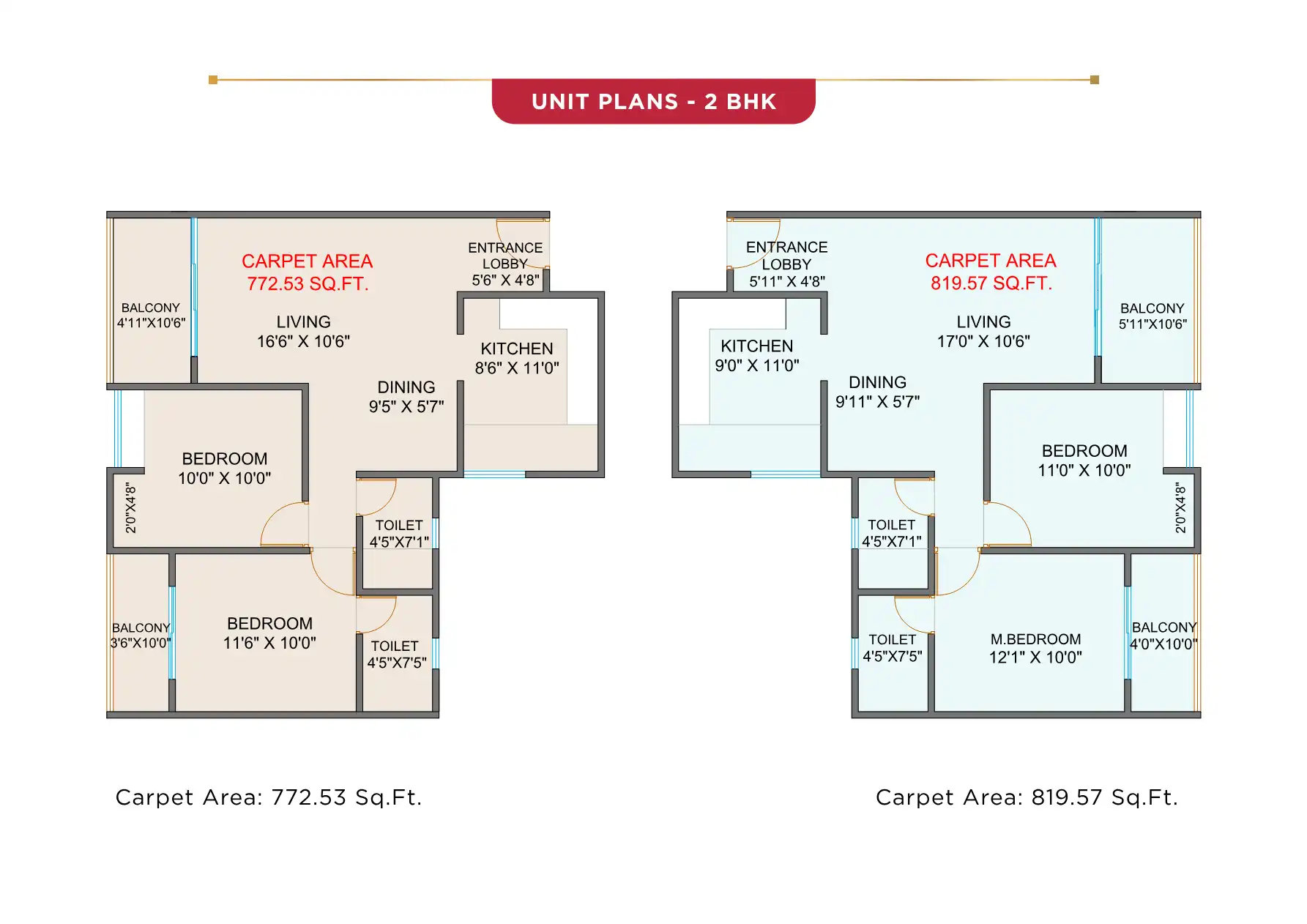 Shubharambh Corner Floor Plans & Layout