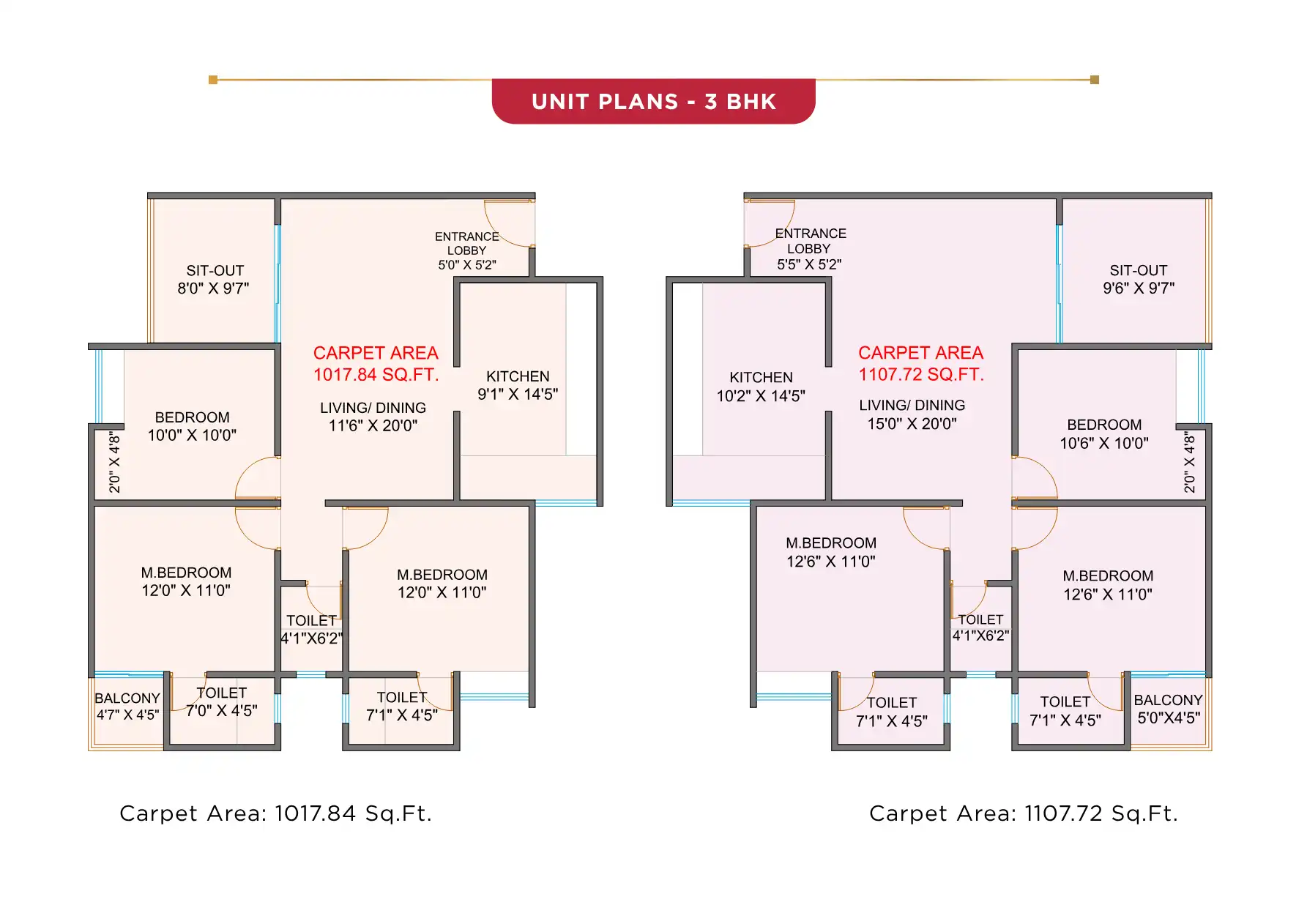 Shubharambh Corner Floor Plans & Layout