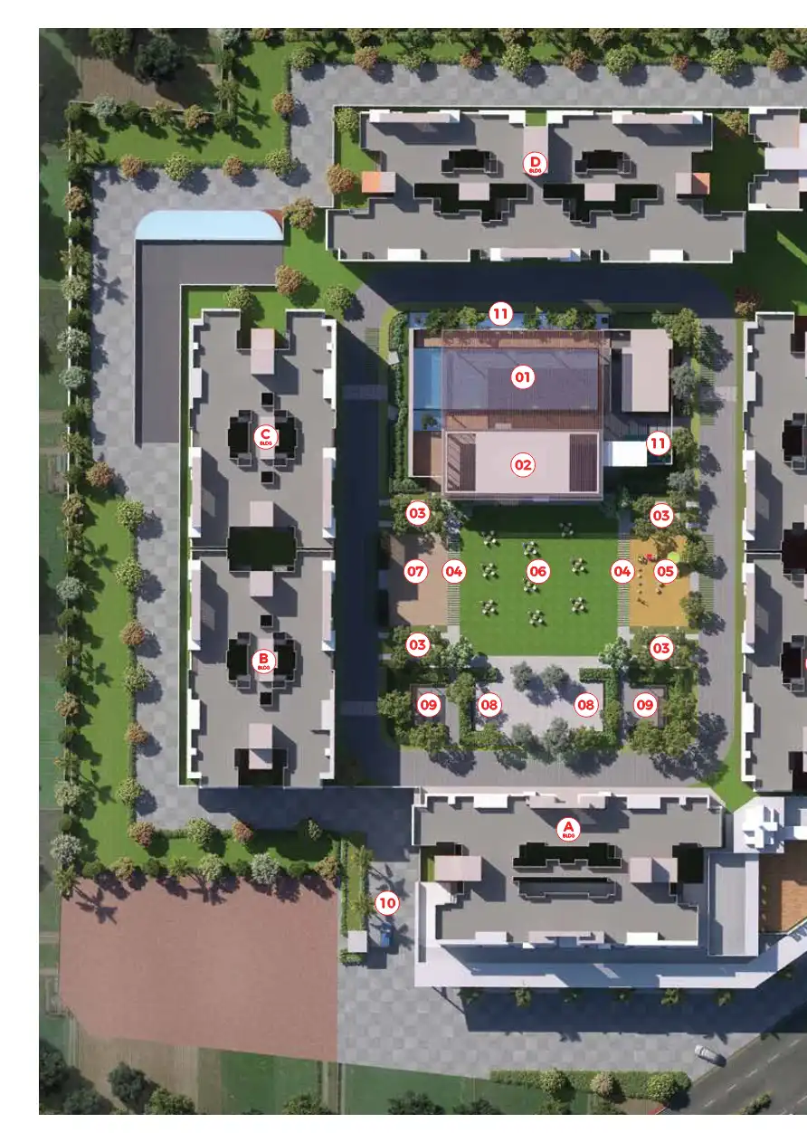 Rahul Apartments Floor Plans & Layout