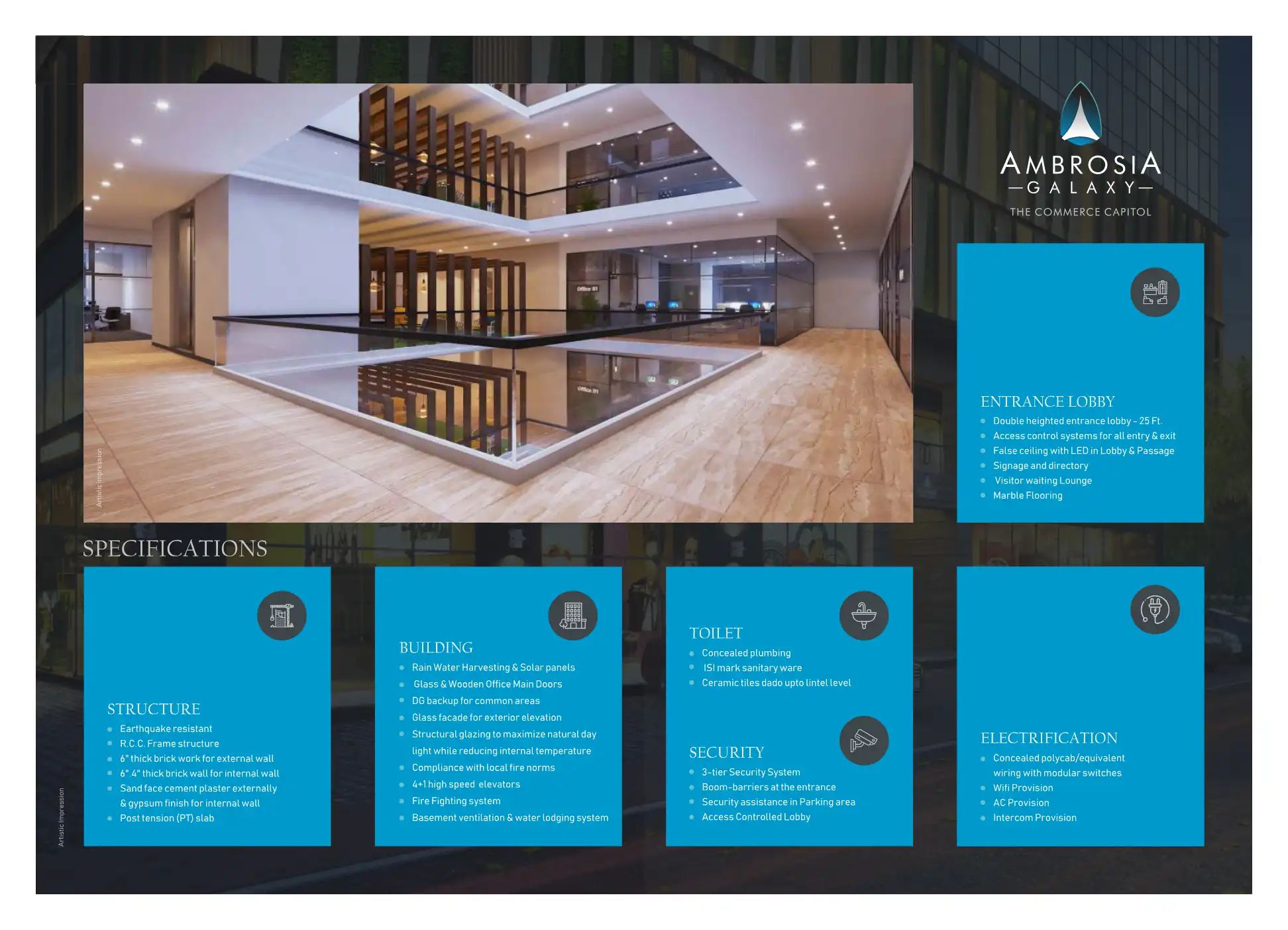 Ambrosia Galaxy Floor Plans & Layout