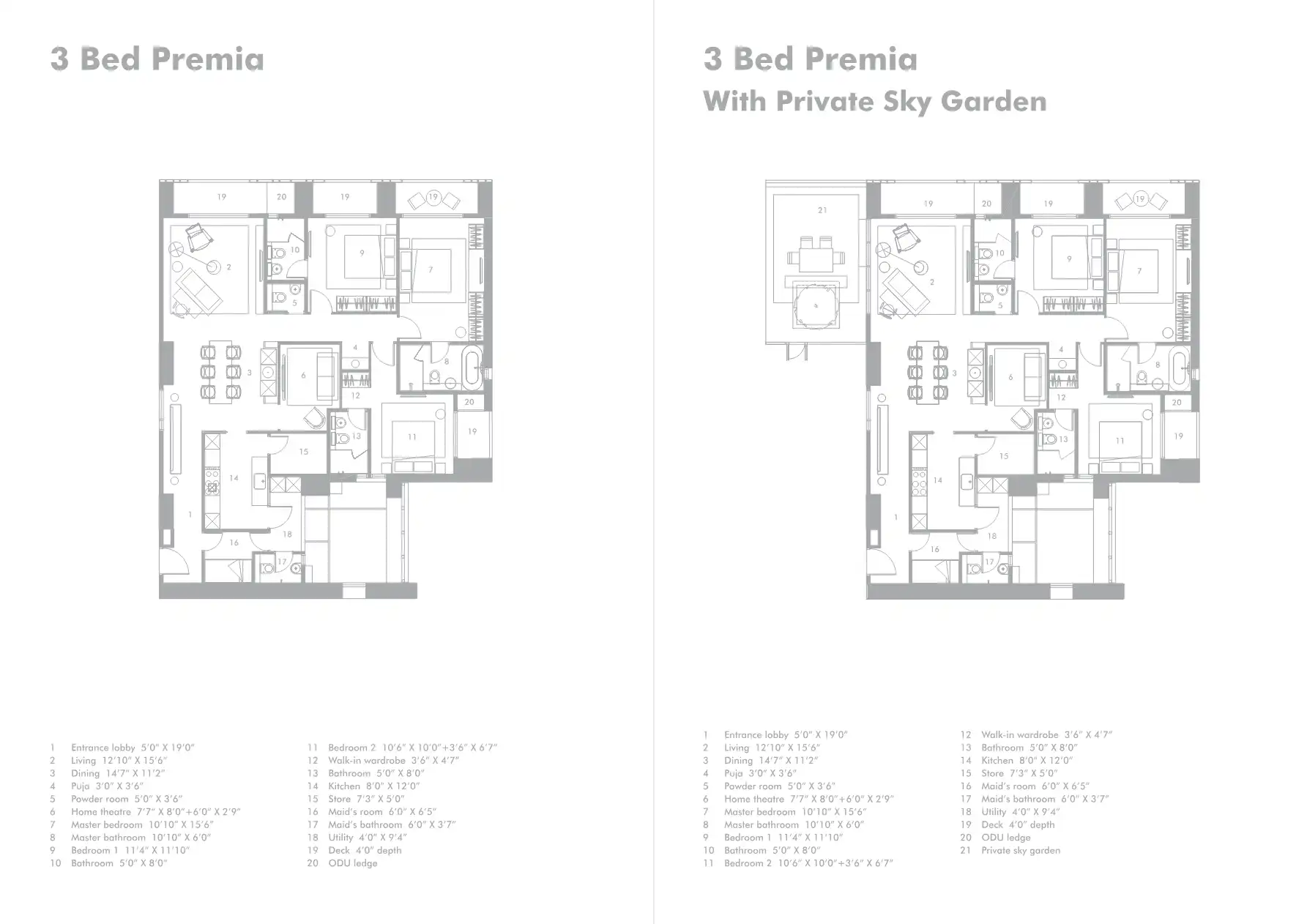 The Evoq Floor Plans & Layout